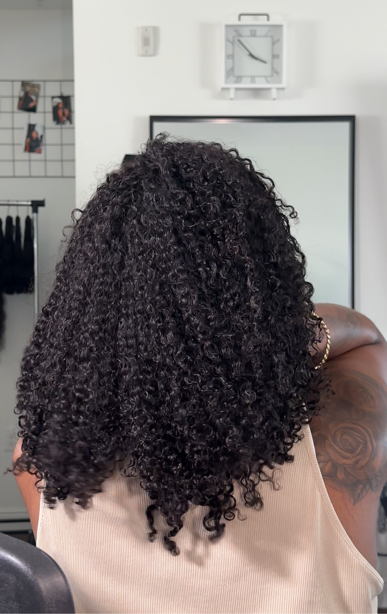 Substantial Flip Over Wig