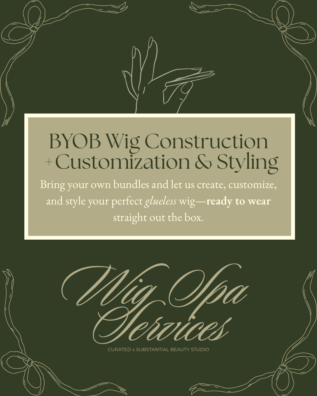 BYOB Wig Construction + Customization & Styling
