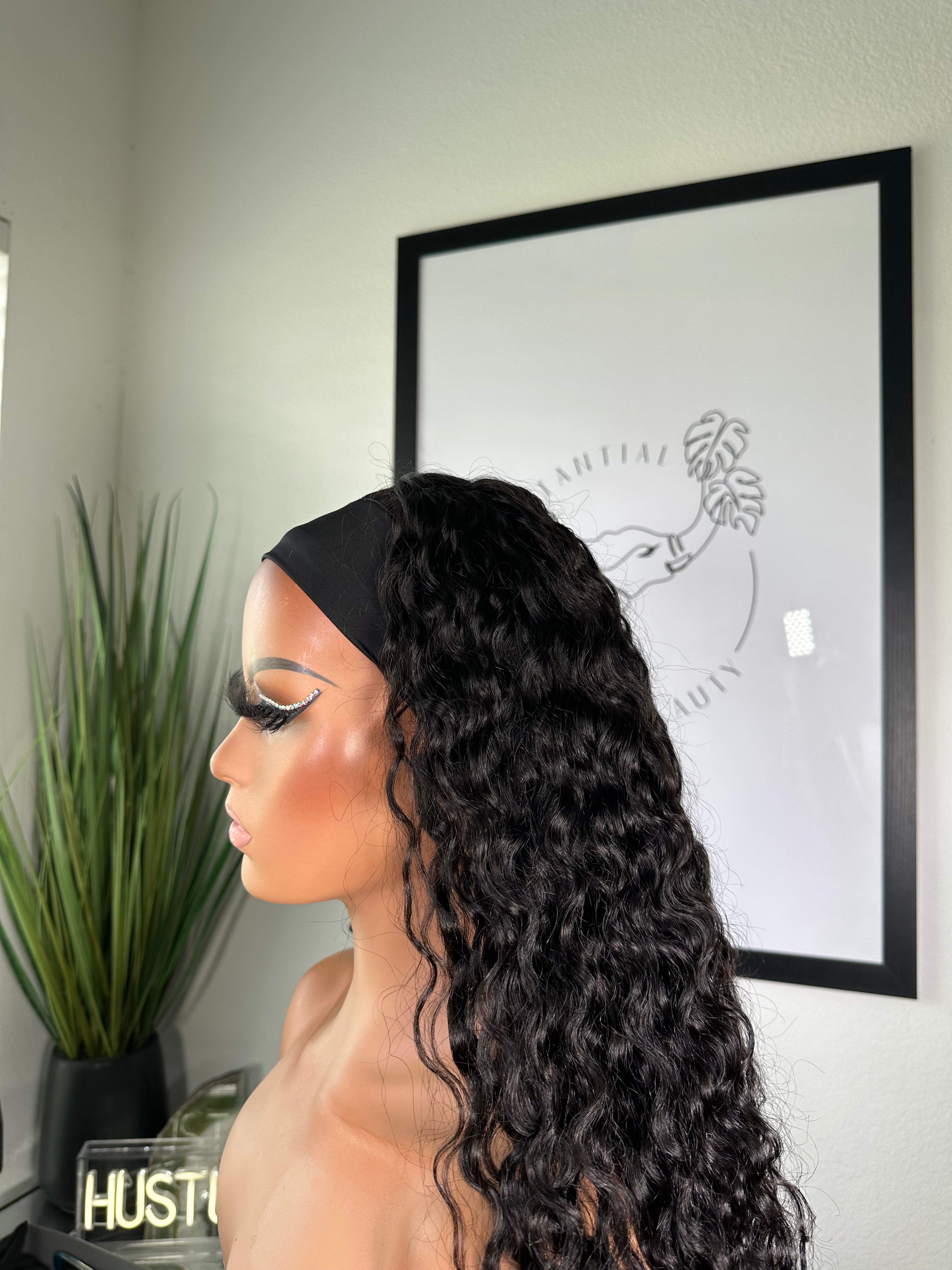 Substantial Headband Wig